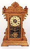 W. L. GILBERT OAK KITCHEN CLOCK, "Lake no. 6"