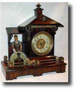 German Blacksmith automaton c.1890 — Antique Clocks Price Guide