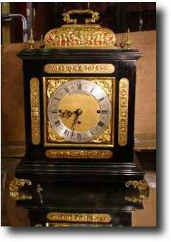 Treble fusee bracket clock — Antique Clocks Price Guide