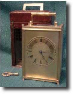 English carriage timepiece, c1850 — Antique Clocks Price Guide