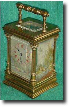 French repeating carriage clock, c1900 — Antique Clocks Price Guide