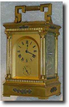French repeating Grande Sonnerie carriage clock, c1890 — Antique Clocks Price Guide