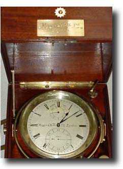 British 8 day chronometer, c1900 — Antique Clocks Price Guide