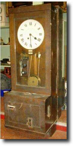 Time punch clock, c1952 — Antique Clocks Price Guide