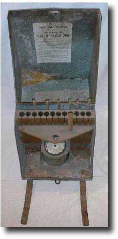 Clock gun bird scarer, c1900 — Antique Clocks Price Guide
