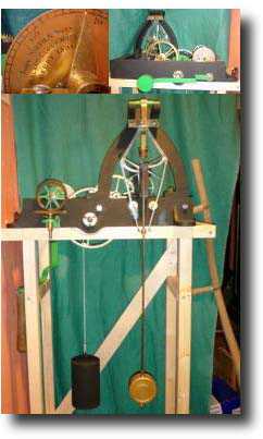 English Turret clock movement dated 1894 — Antique Clocks Price Guide