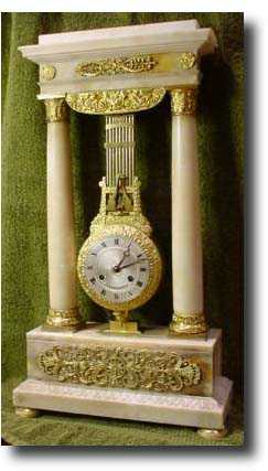 "Swinging clock" mystery, French c1825 — Antique Clocks Price Guide