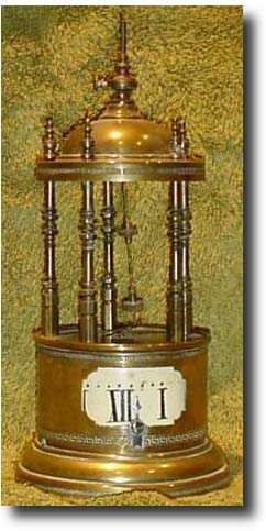 Farcot Rotary pendulum with alarm, annular dial; c1880 — Antique Clocks Price Guide
