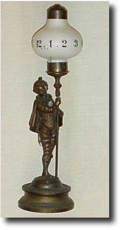 Annular Nightlight clock, French c1870 — Antique Clocks Price Guide