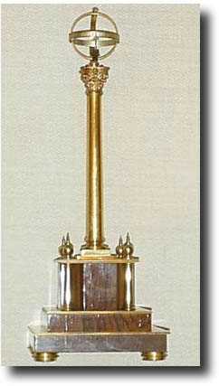 Annular column clock, c 1960 — Antique Clocks Price Guide