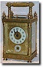 French repeating carriage clock, c1900