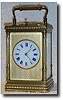 French repeating carriage clock, c1900