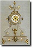 Farcot swinging cherub clock, c 1880