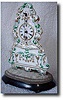 Zappler porcelain clock, c 1870