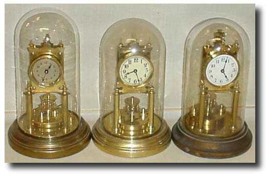 3 Torsion clocks by Gustaf Becker. — Antique Clocks Price Guide