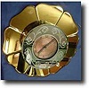 British Art Deco wall clock, c1920