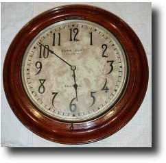 English Dial clock by Kemp Brothers c.1900 — Antique Clocks Price Guide