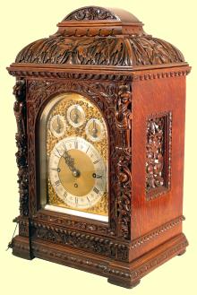 Oak treble fusee — Antique Clocks Price Guide