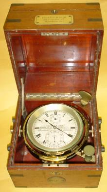 Two day chronometer by "Lilley and Son, 10 London St, London EC, No. 1703" — Antique Clocks Price Guide