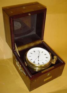 Beautifully finished chronometer with 17 jewel — Antique Clocks Price Guide