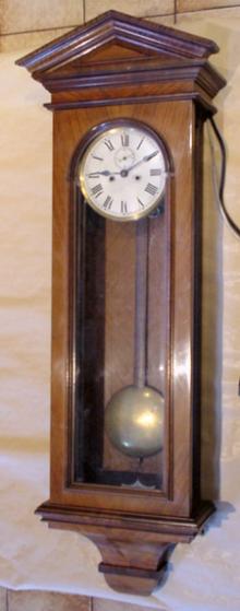 Weight driven master clock — Antique Clocks Price Guide