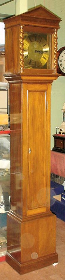 Unique long case clock — Antique Clocks Price Guide