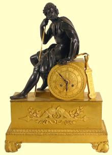 Bronze and ormulu clock. — Antique Clocks Price Guide