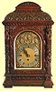 Large carved oak treble fusee