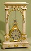Rare mystery clock signed J. Charles, Paris circa 1860