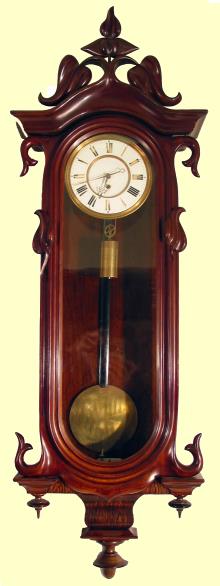 Viennese wall regulator, — Antique Clocks Price Guide