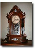 Gilbert Clock Co. Figural Mantel Clock, the "Occidental", c.1880