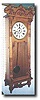 New Haven Clock Co. Wall Clock, "Elfrida", circa 1895
