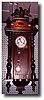 Junghans 8-Day Wall Vienna Regulator Style Clock. circa 1902