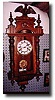 German Bell-Top Vienna Style Wall Clock, circa 1880