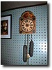 Continental Wag-on-the-Wall clock, circa 1810