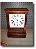 Gilbert Square Mantel Clock, circa 1865