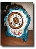 Ansonia and Royal Bonn "La Hay" Mantel Clock, c.1895