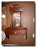 E.N. Welch Fancy Mantel Clock and Shelf, circa 1880