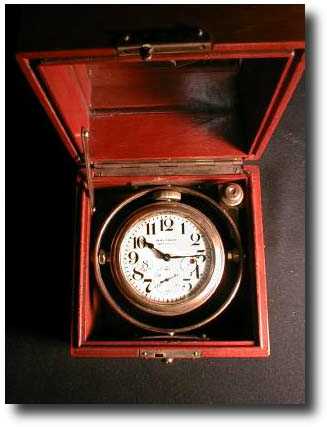 American Ship's Deck Watch, Waltham Watch Co., c.1907 — Antique Clocks Price Guide