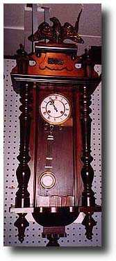 Junghans 8-Day Wall Vienna Regulator Style Clock. circa 1902 — Antique Clocks Price Guide