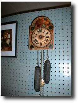 Continental Wag-on-the-Wall clock, circa 1810 — Antique Clocks Price Guide