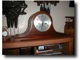 Seth Thomas Tambour Mantel Clock, circa 1913 — Antique Clocks Price Guide