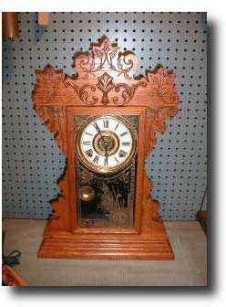 E.N. Welch Gingerbread Mantel Clock, "No. 6", circa 1900 — Antique Clocks Price Guide