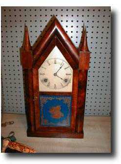 American Steeple Clock, Chauncey Jerome, c. 1850 — Antique Clocks Price Guide