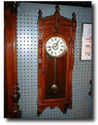 The Kroeber Clock Co. Regulator Wall Clock, Model No. 45, circa 1895 — Antique Clocks Price Guide