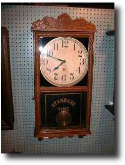 New Haven Clock Co. Box Regulator Wall Clock, circa 1895 — Antique Clocks Price Guide
