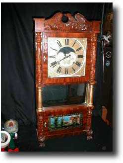Birge and Ives Triple Decker Mantel Clock, circa 1832 — Antique Clocks Price Guide