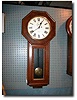 Large Wall Regulator Clock c. 1886