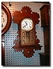 Wall calendar clock c. 1880