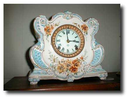 Royal Bonn Clock c. 1882 — Antique Clocks Price Guide